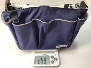 お散歩バッグータイプ①の重さ